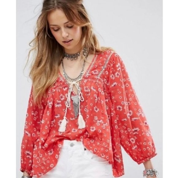 FREE PEOPLE Never A Dull Moment Blouse - Picture 3 of 9